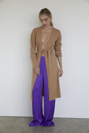 Cashmere blend MODENA belted cardigan