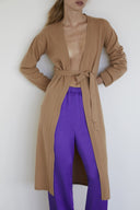 Cashmere blend MODENA belted cardigan