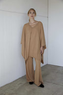 Cashmere blend MODENA wide-leg pants