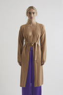 Cashmere blend MODENA belted cardigan